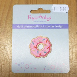 Motif thermocollant Donuts