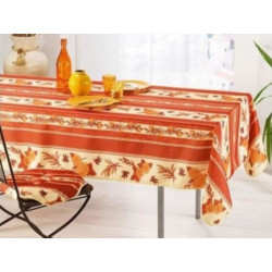 Nappe rectangle Abeille brique