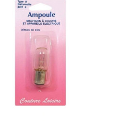 Mercerie Ampoule type A