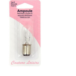 Mercerie Ampoule type B